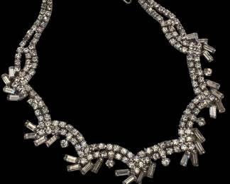 Vintage Rhinestone Choker
