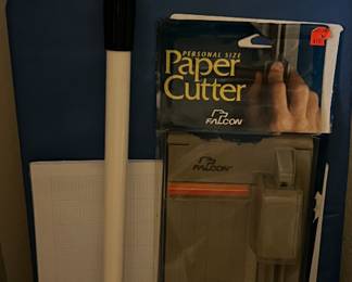 Paper Cutter, Small Ironing Board