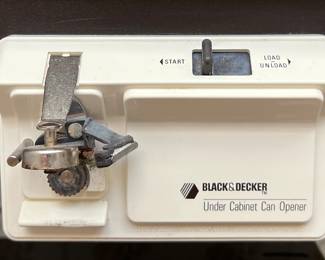 Black and Decker Under Counter Can Opener