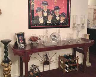 Asian Style Altar Console Table