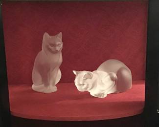 Lalique Cats