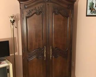 French Style Armoire By White Furniture