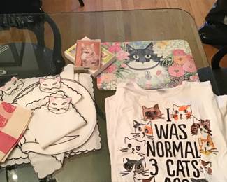 Lots of Cat Themed Items