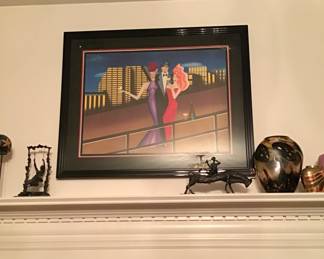 Robin Morris “At The Ocean Club” Lithograph COA