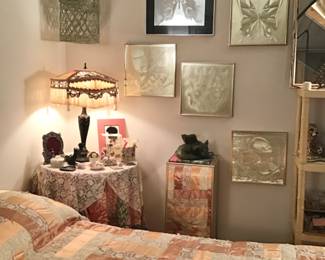 Designer Bedspread , Foil Pictures