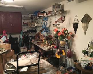Garden Stuff and Lots of Everything in the Garage