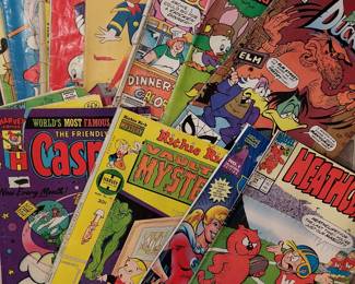 Vintage comic books