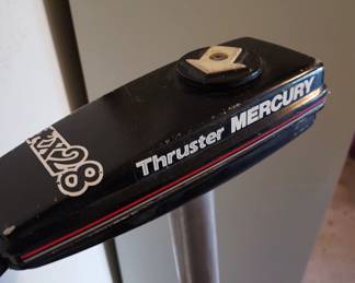 Detail, Mercury Thruster KX28 trolling motor