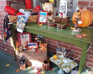 Halloween and fall decor