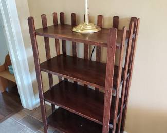 Antique Art & Crafts bookshelf
