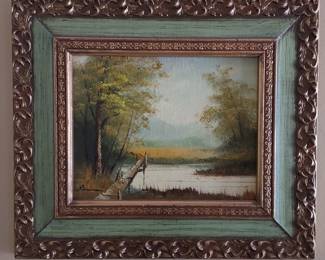 Original oil on canvas painting