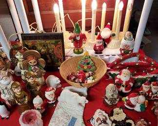 Vintage Christmas decorations