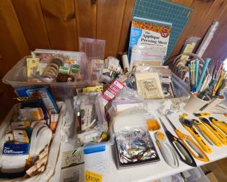 trims, zippers, velcro, many $1 items, and more