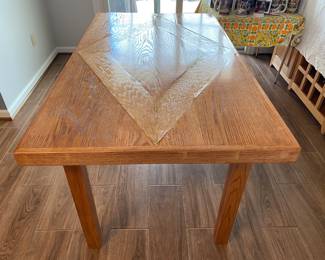 Handmade kitchen table