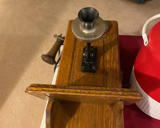 Antique phone - real one, not a reproduction 