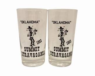 Lot 011   0 Bid(s)
1963 Glass Tumblers from Oklahoma Performance