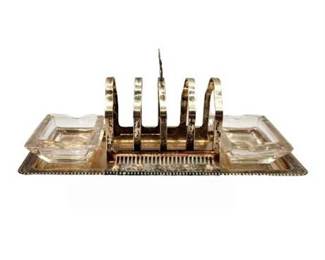 Lot 026   2 Bid(s)
1860s William Adams Toast Stand Lot 026   2 Bid(s)
1860s William Adams Toast Stand