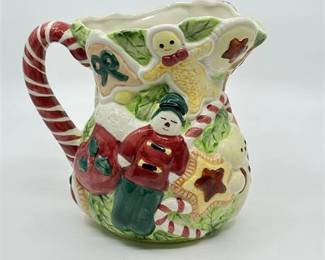 Lot 262   0 Bid(s)
World Bazaars, INC Gingerbread Cookie Pitcher Jug