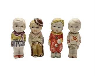 Lot 089   3 Bid(s)
1920s Porcelain Bisque Penny Dolls