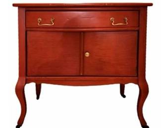 Lot 099   0 Bid(s)
Antique Wash Stand Farmhouse Red