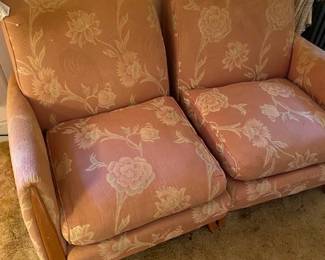 Heywood Wakefield Sectional (2 end pieces, of 3 piece set)