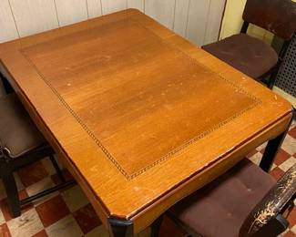 1950's Wooden Kitchen Table