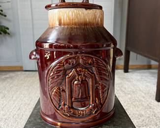 Brown drip glaze 1976 McCoy Cookie Jar