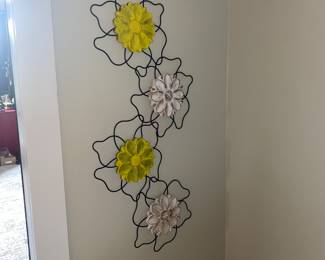 Metal wall decor