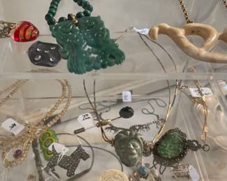 Wonderful Selection of Jewelry, Sterling, 14K Gold, Jade and Regional Artists