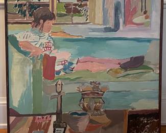 Painting by Phyllis Seltzer