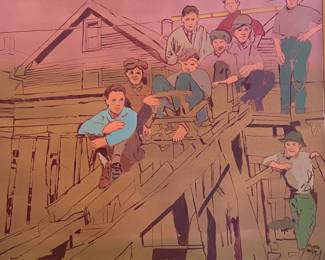 Painting by Phyllis Seltzer