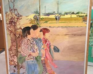 Painting by Phyllis Seltzer