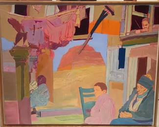 Painting by Phyllis Seltzer