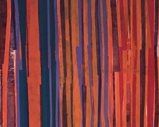 Composition of Irregular Stripes (This style can be found on paper, canvas and lucite)