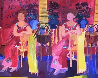 Painting by Phyllis Seltzer