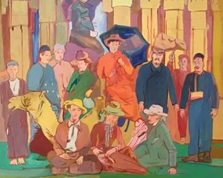 Painting by Phyllis Seltzer