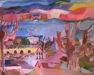 Painting by Phyllis Seltzer 