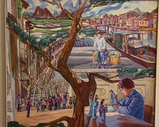 Painting by Phyllis Seltzer