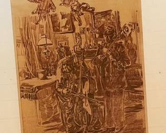 Ozalid Print by Phyllis Seltzer