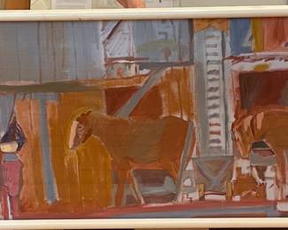 Painting by Phyllis Seltzer