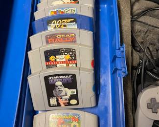 Nintendo 64 games - super Mario, Star wars, 007
