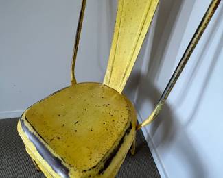 Vintage metal chair