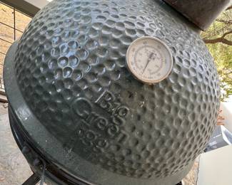 Big Green Egg charcoal grill