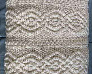 Lot 106   2 Bid(s)
Irish Merino wool knit blanket. #3