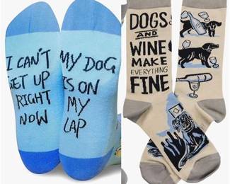 Lot 167   17 Bid(s)
2 Pair of Dog Lover Socks!