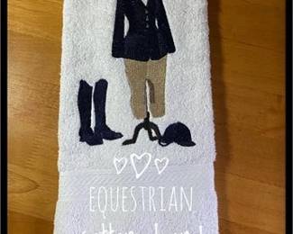 Lot 289   5 Bid(s)
Hand Towel, Equestrian #1