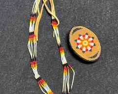 Beaded Belt Buckle More