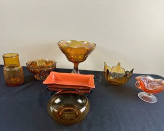 Carnival Glass And Other