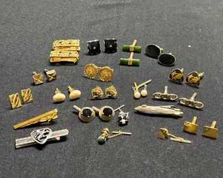 Cuff Links, Tie Tacks and Tie Bars