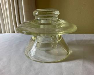 Large Corning Pyrex Insulator